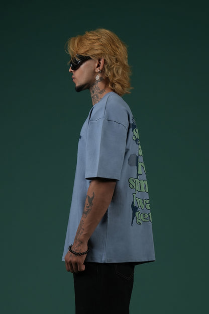 SPINNING GLOBE TEE