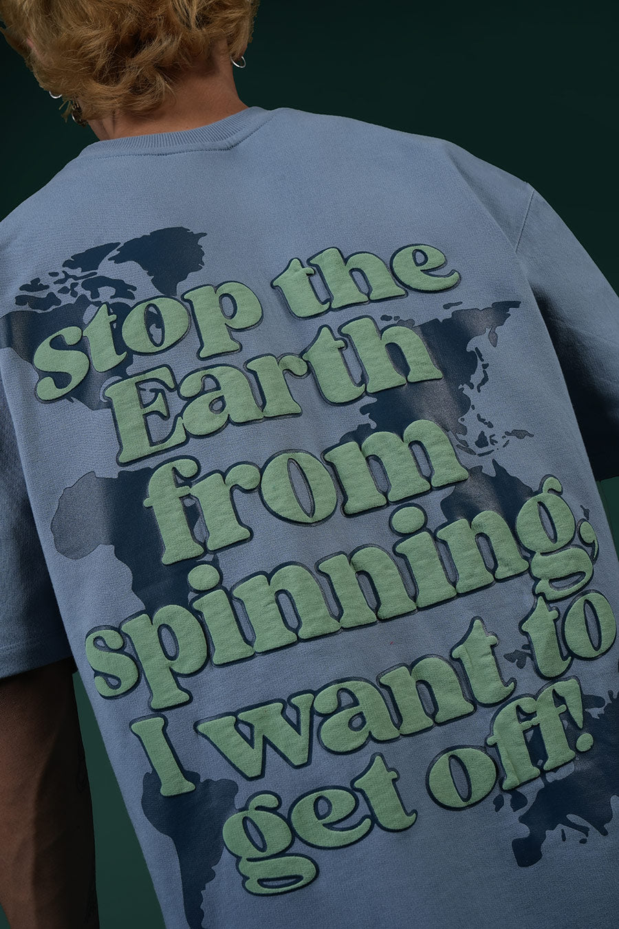 SPINNING GLOBE TEE