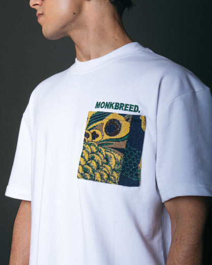 Peacock Wonder Jacquard Patch Tee