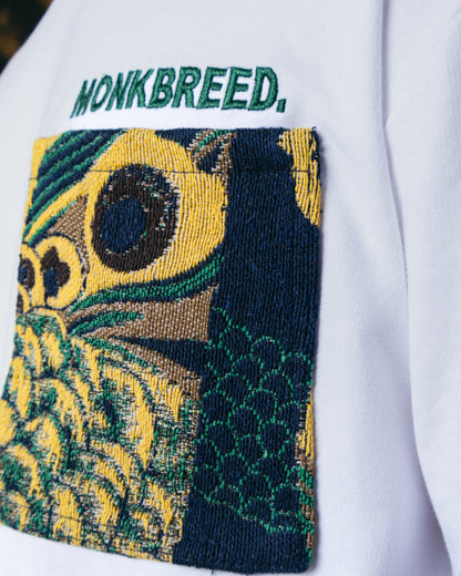 Peacock Wonder Jacquard Patch Tee
