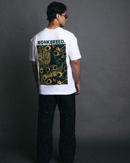 Peacock Wonder Jacquard Patch Tee