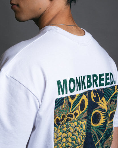 Peacock Wonder Jacquard Patch Tee